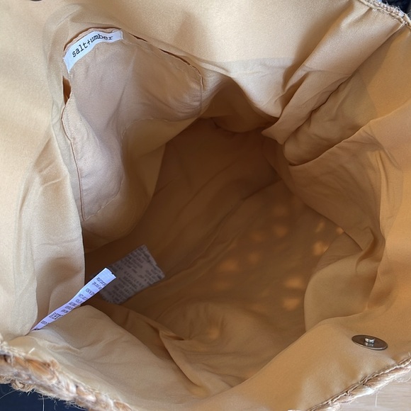 Salt + Umber Isla Jute Seashell tote - Picture 10 of 13